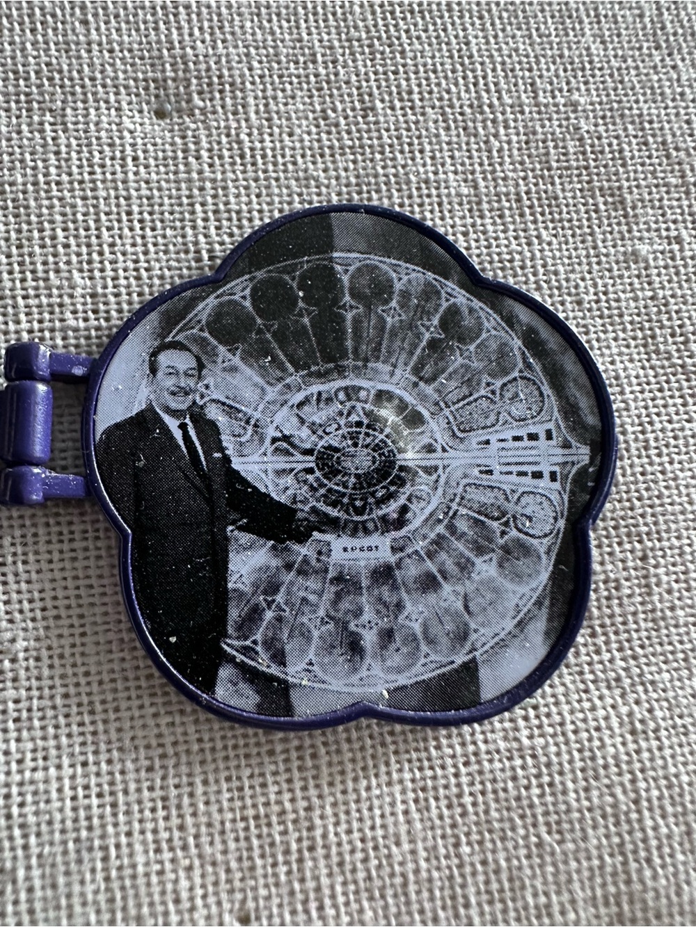 Epcot 35th Anniversary Hinged Passholder Exclusive Ltd Release Pin